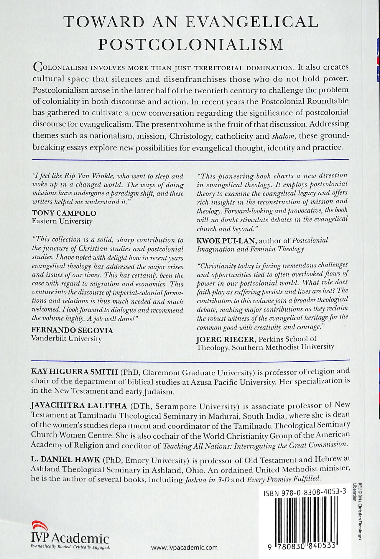Evangelical Postcolonial Conversations