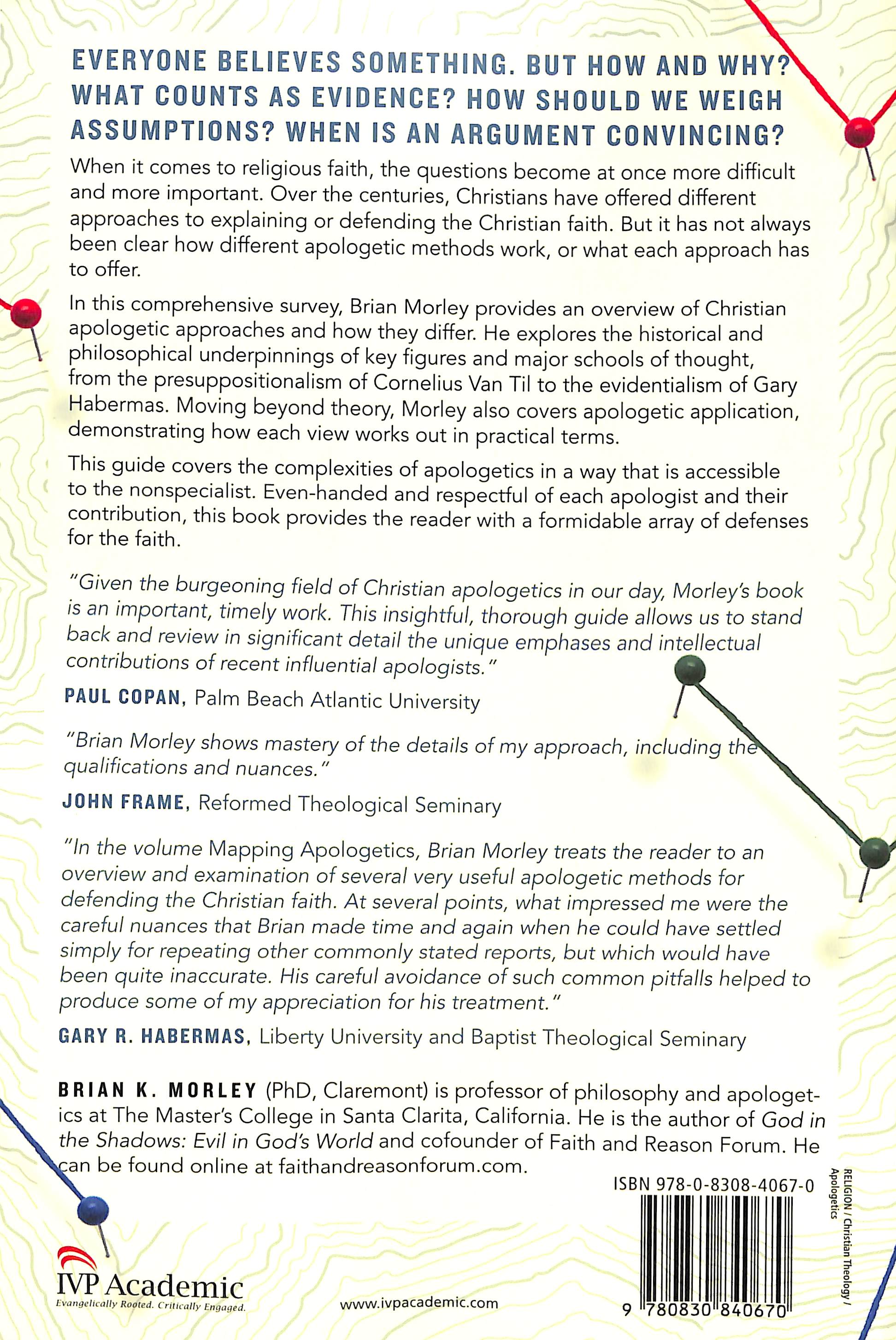 Mapping Apologetics: Comparing Contemporary Approaches