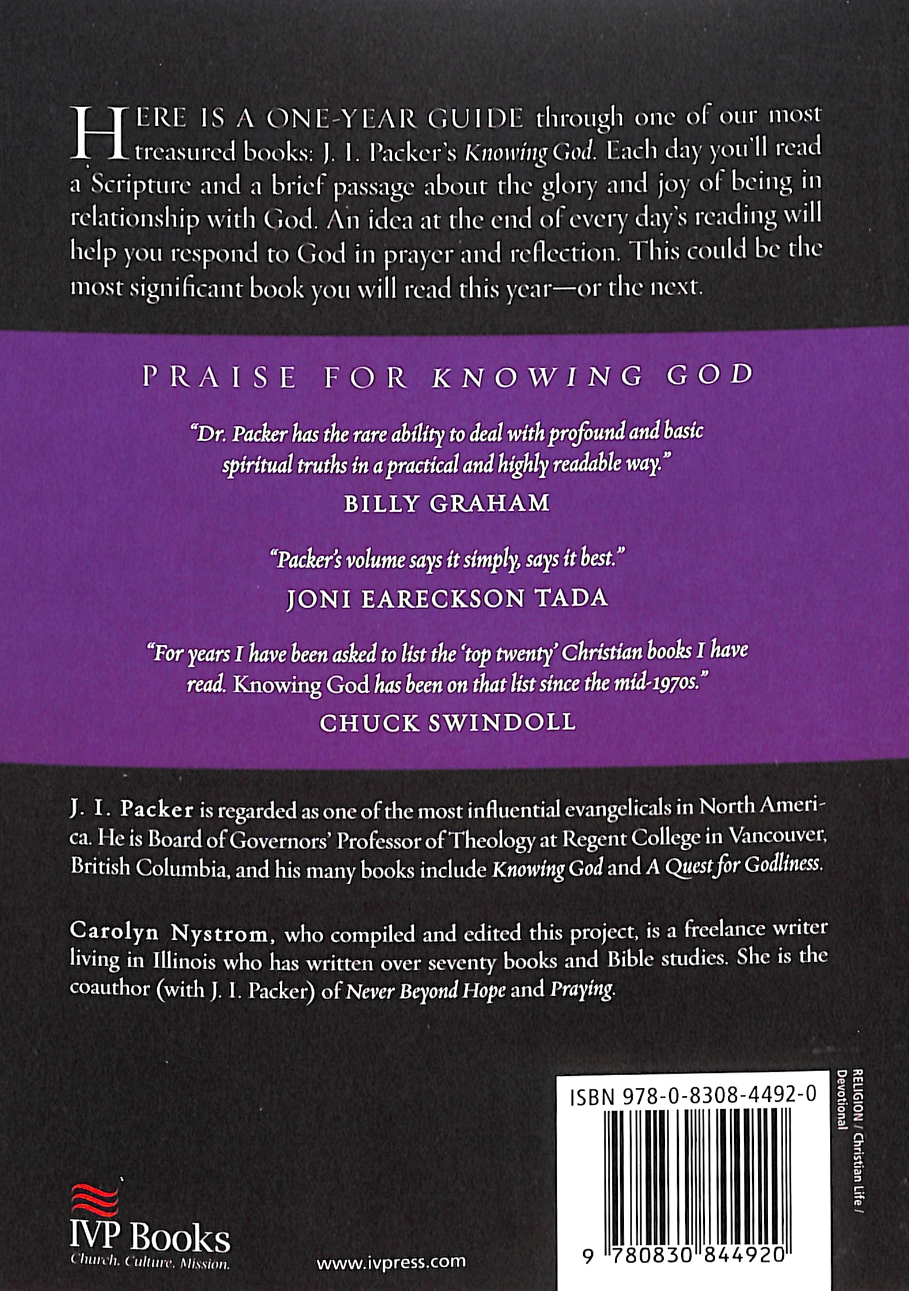 Knowing God Through the Year (Through The Year Devotionals Series)