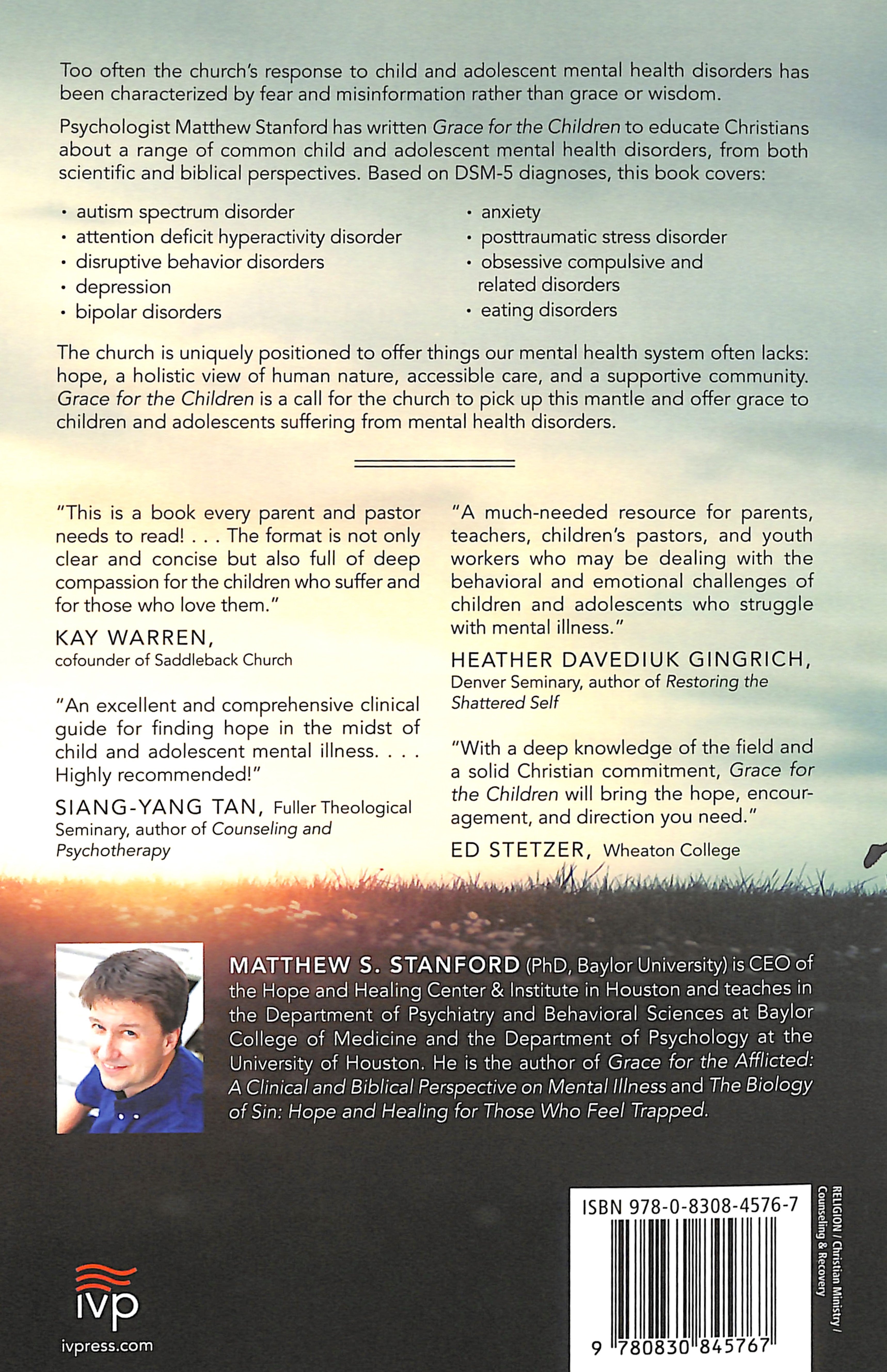 Grace For the Children: Finding Hope in the Midst of Child and Adolescent Mental Illness