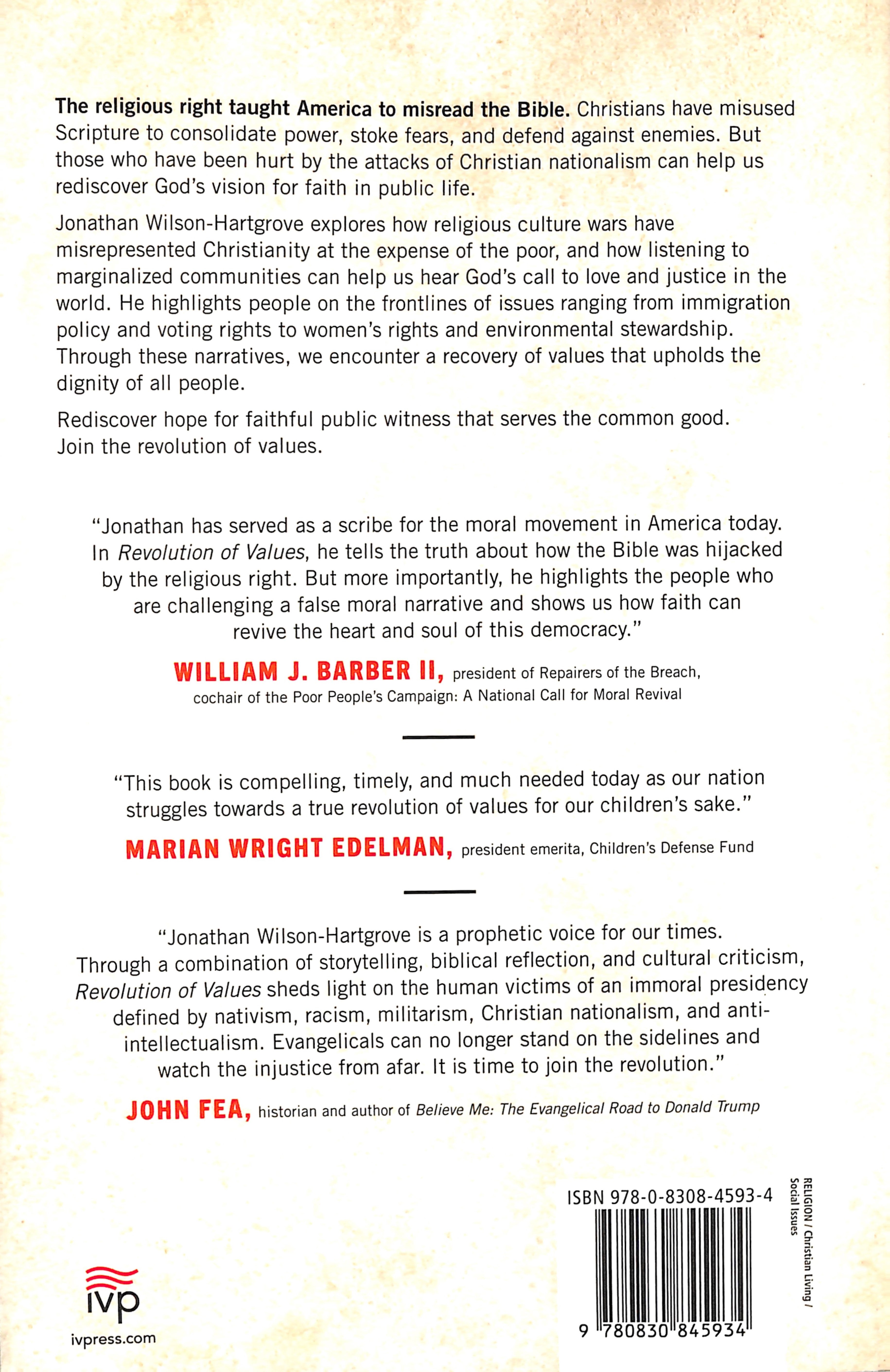 Revolution of Values: Reclaiming Public Faith For the Common Good