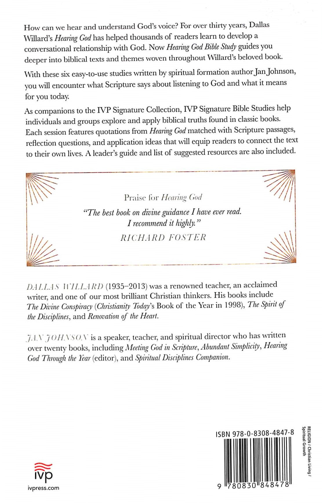 Hearing God Bible Study (Ivp Signature Bible Studies Series)