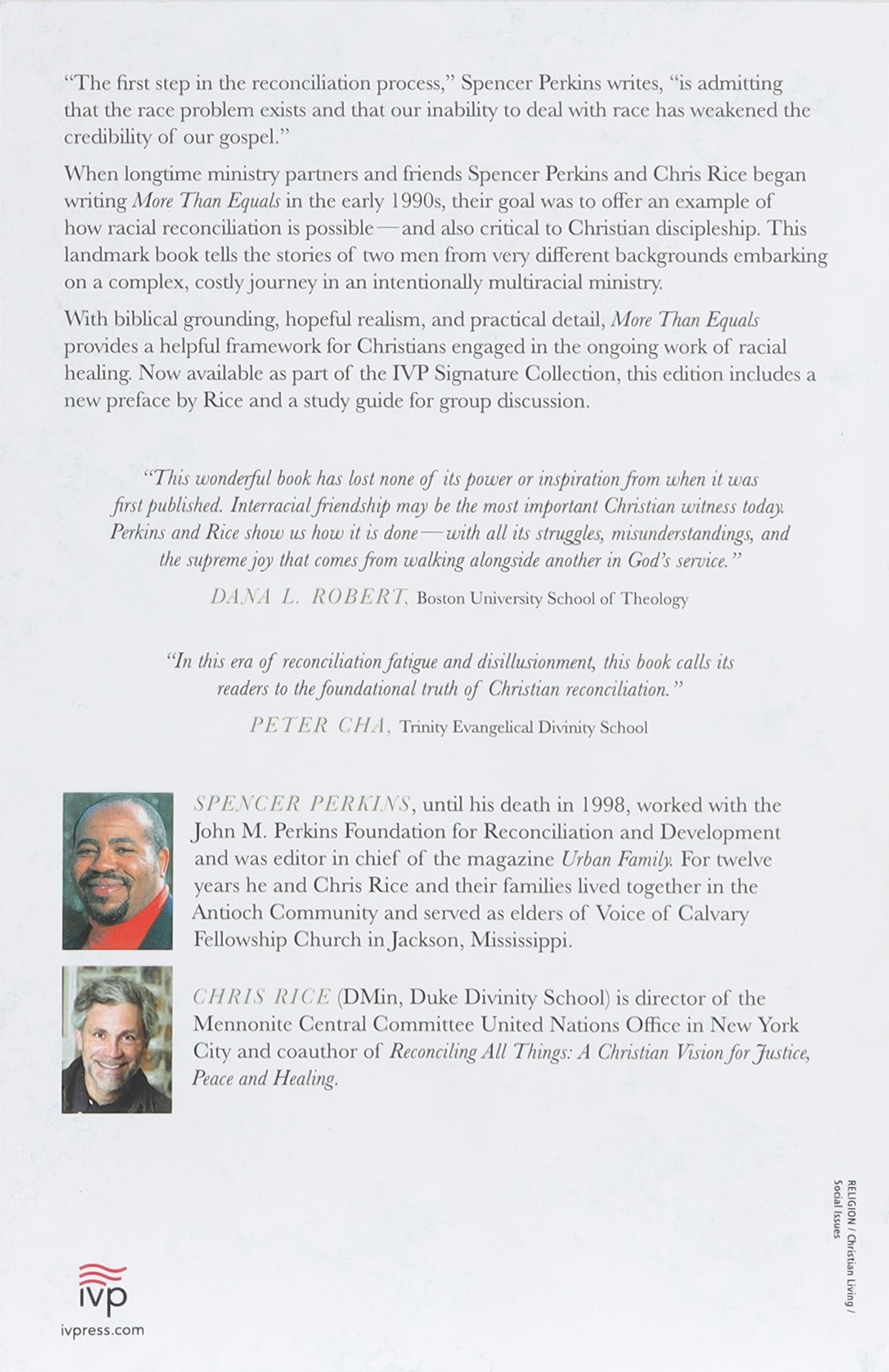 More Than Equals: Racial Healing For the Sake of the Gospel
