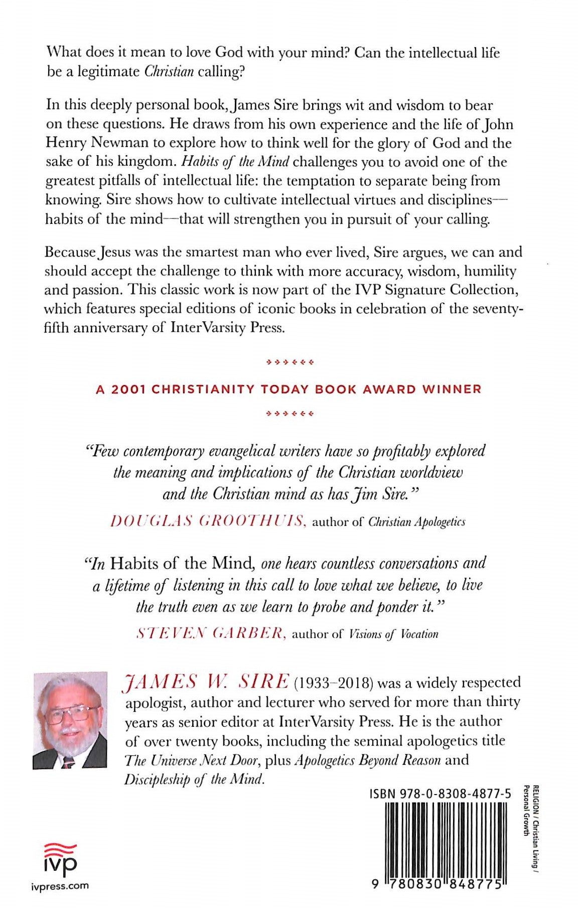 Habits of the Mind: Intellectual Life as a Christian Calling (Ivp Signature Collection)
