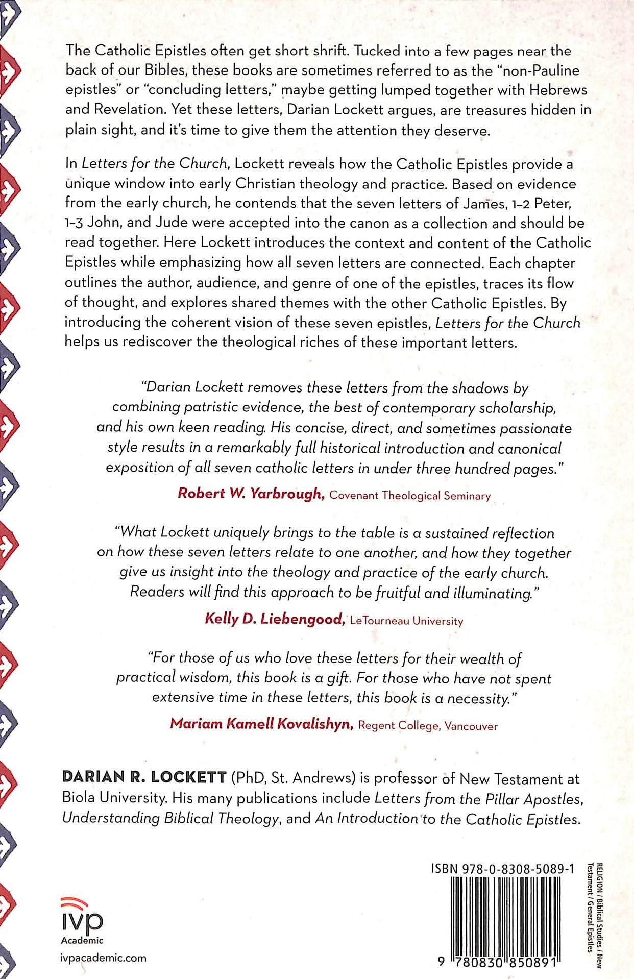 Letters For the Church: Reading James, 1-2 Peter, 1-3 John, and Jude as Canon