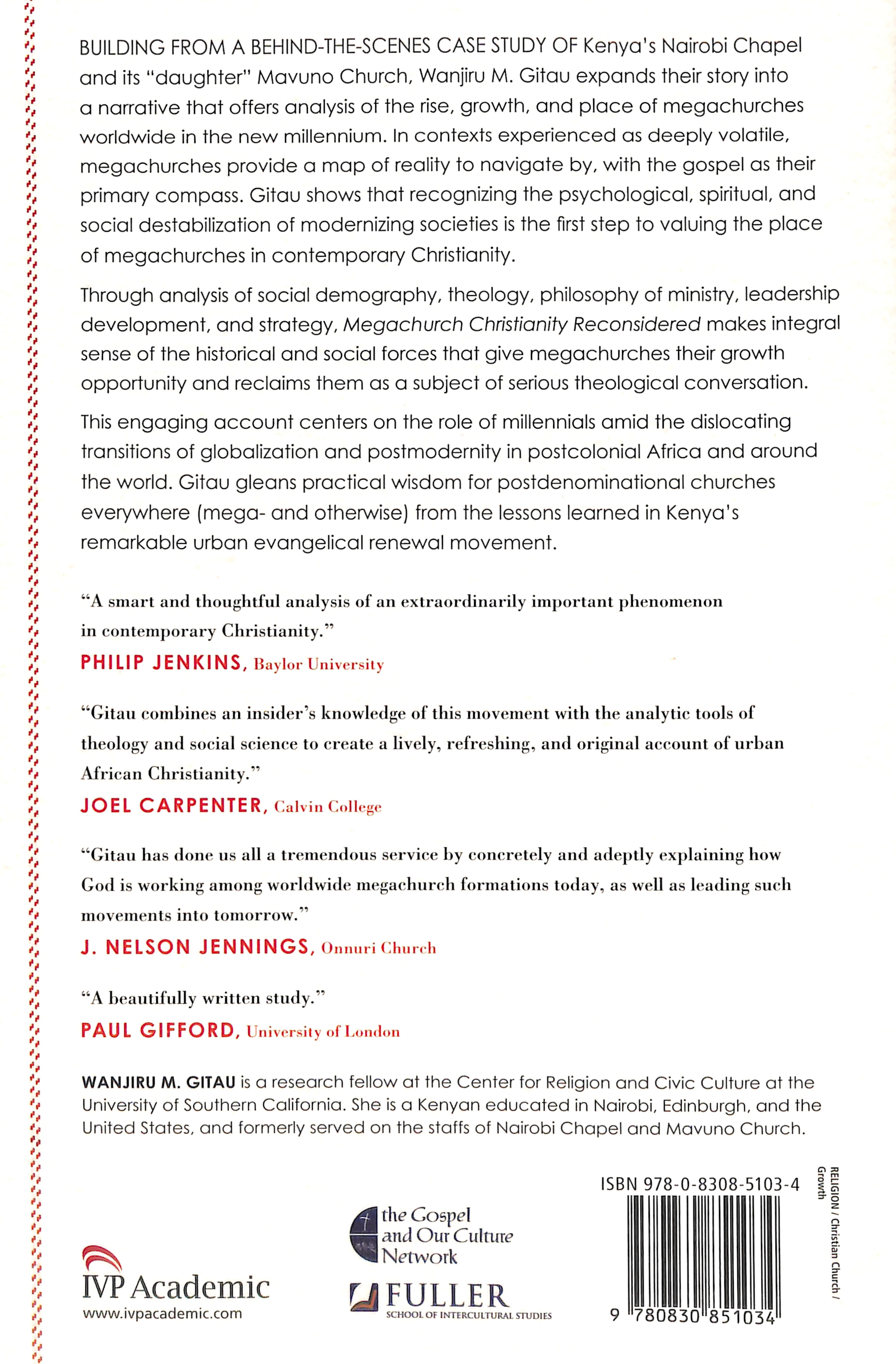 Megachurch Christianity Reconsidered: Millennials and Social Change in African Perspective