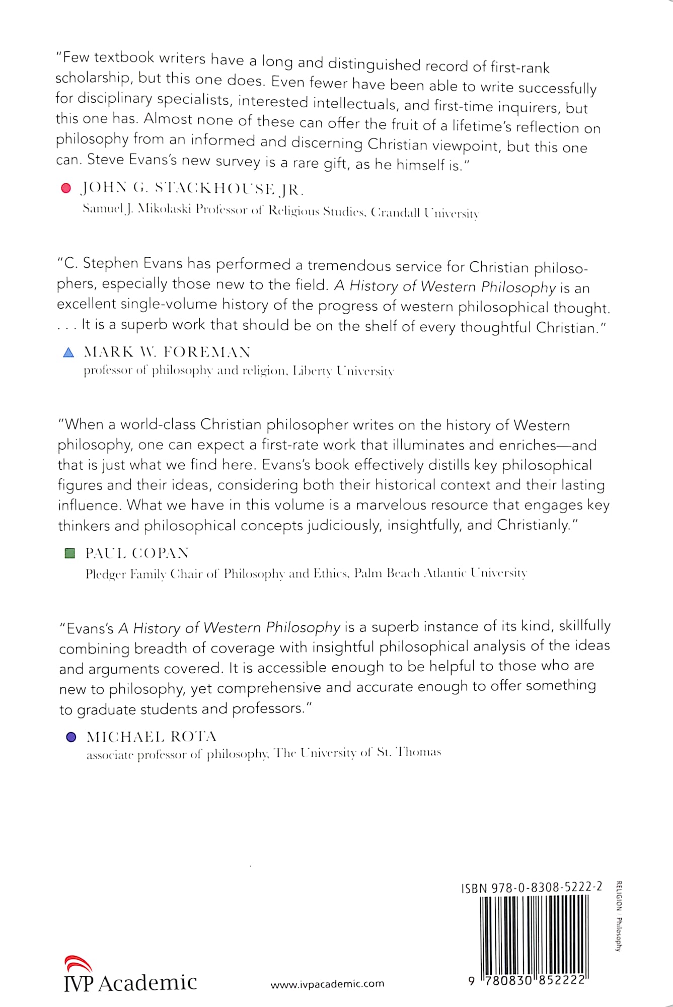 A History of Western Philosophy: From the Pre-Socratics to Postmodernism