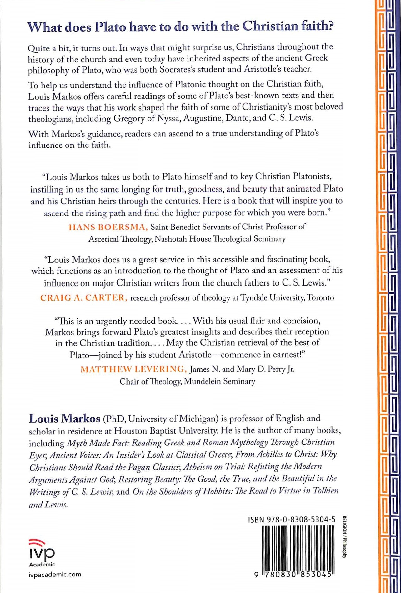 From Plato to Christ: How Platonic Thought Shaped the Christian Faith