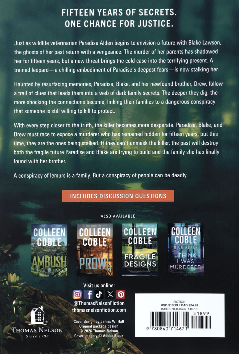 Conspiracy (#03 in A Sanctuary Novel Series)