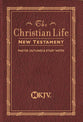 NKJV Christian Life New Testament Burgundy
