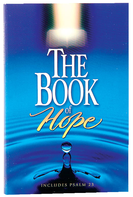 NLT the Book of Hope (Black Letter Edition) (1st Ed.)