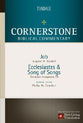 Job Ecclesiastes Song of Solomon (#06 in Nlt Cornerstone Biblical Commentary Series)