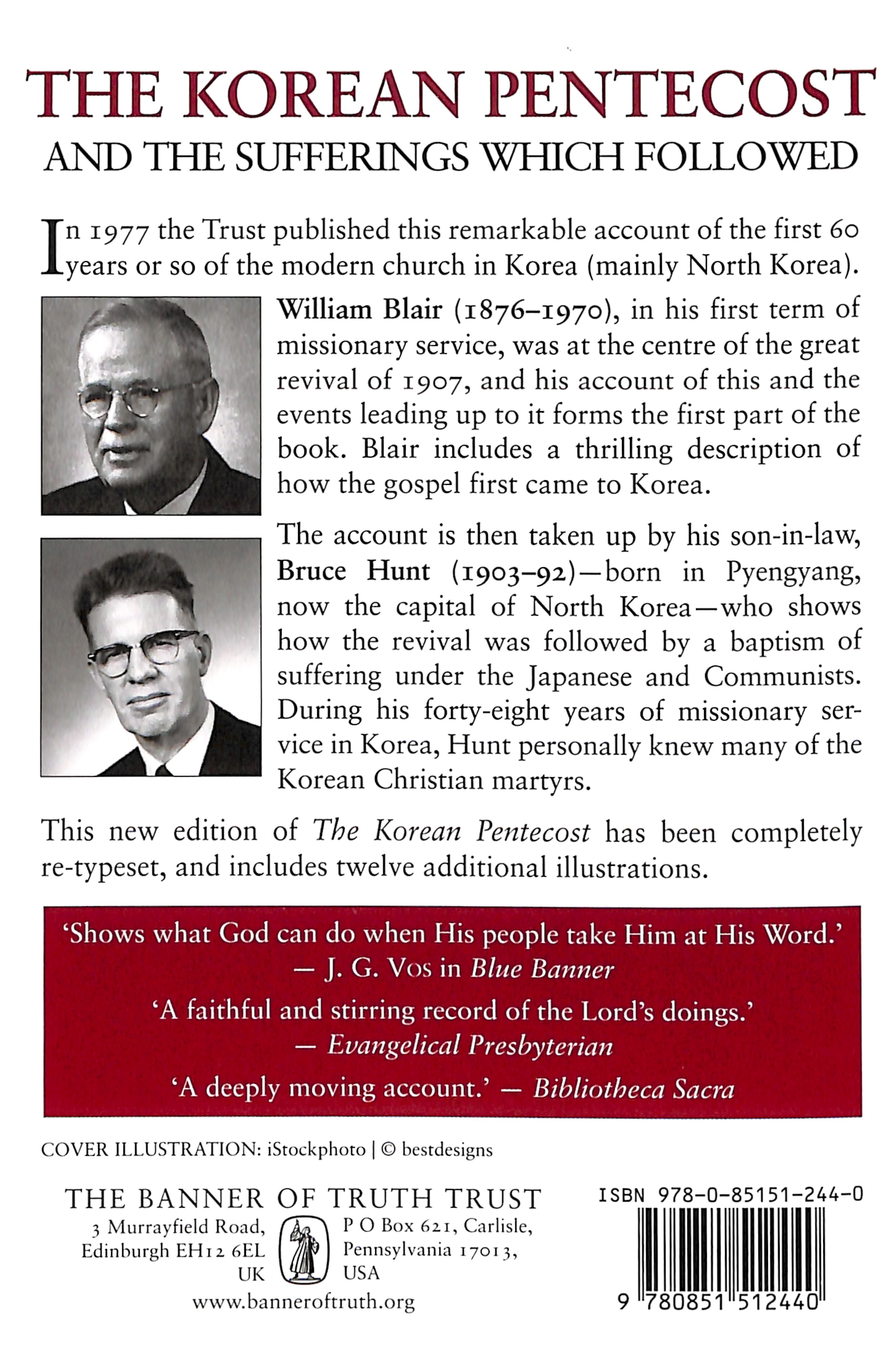 The Korean Pentecost and the Sufferings Which Followed