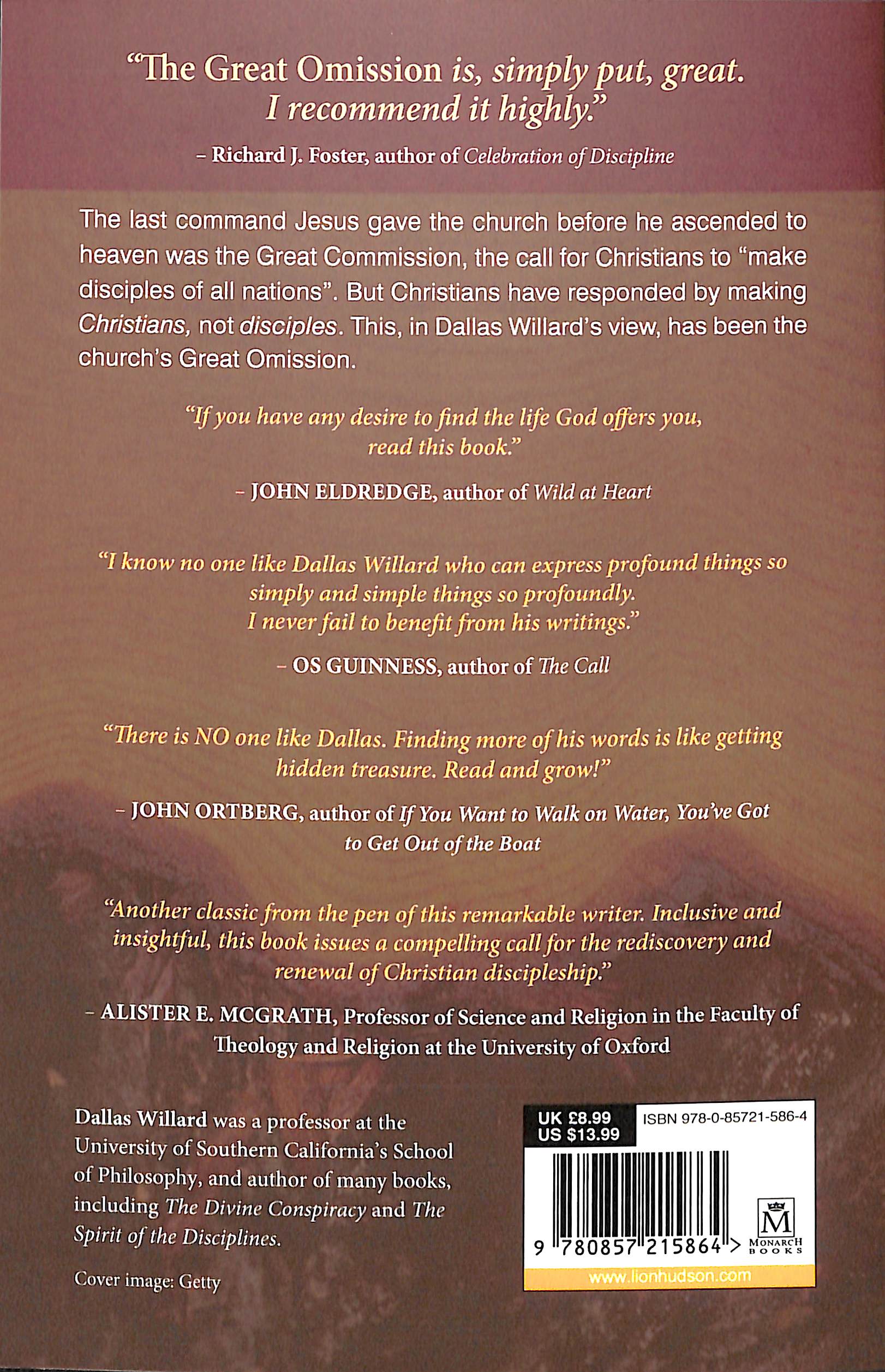 The Great Omission: Jesus' Essential Teachings on Discipleship