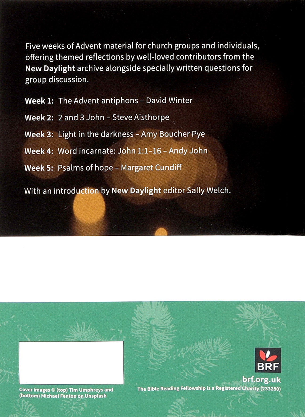 Journeying Through Advent With New Daylight: Daily Bible Readings and Group Study Material