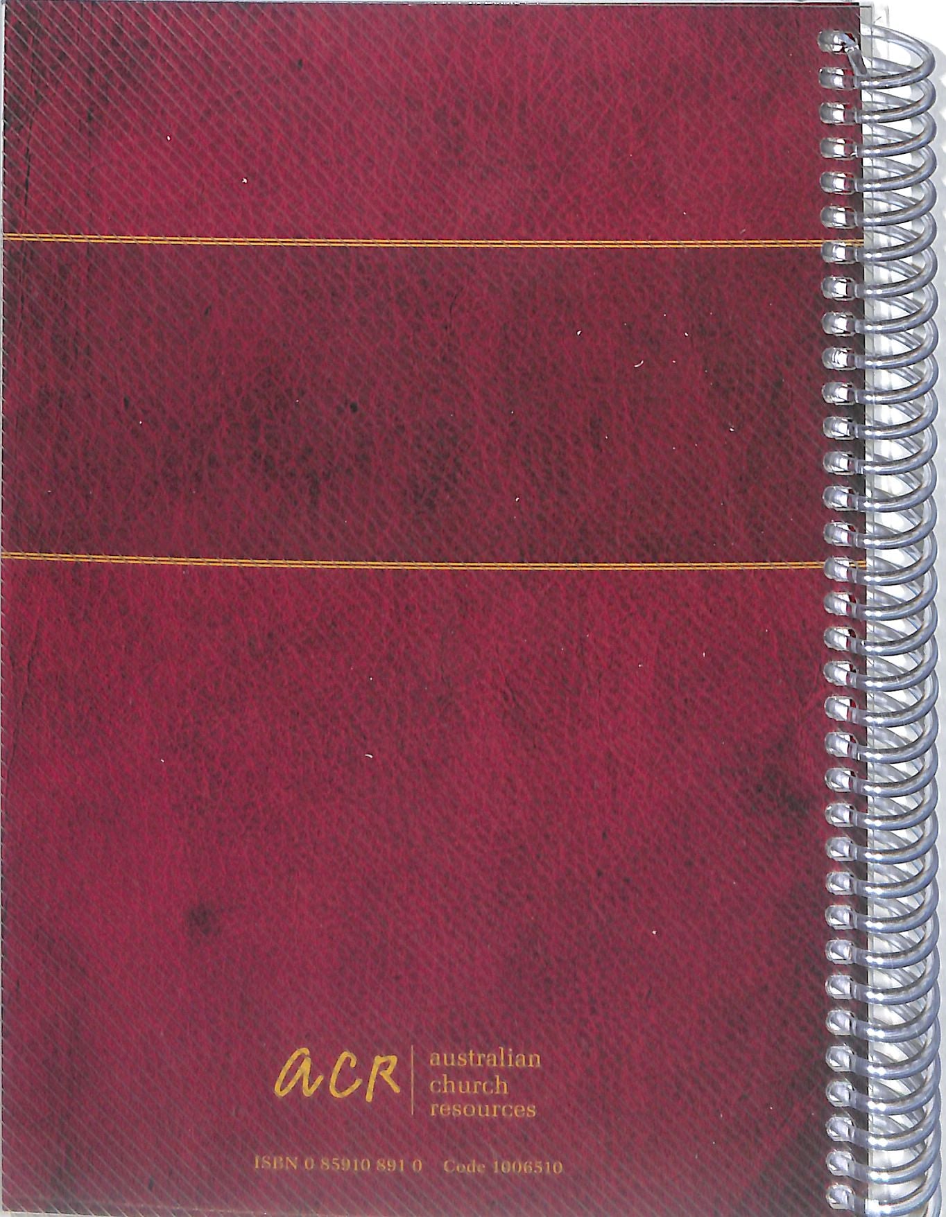 Rites and Resources For Pastoral Care