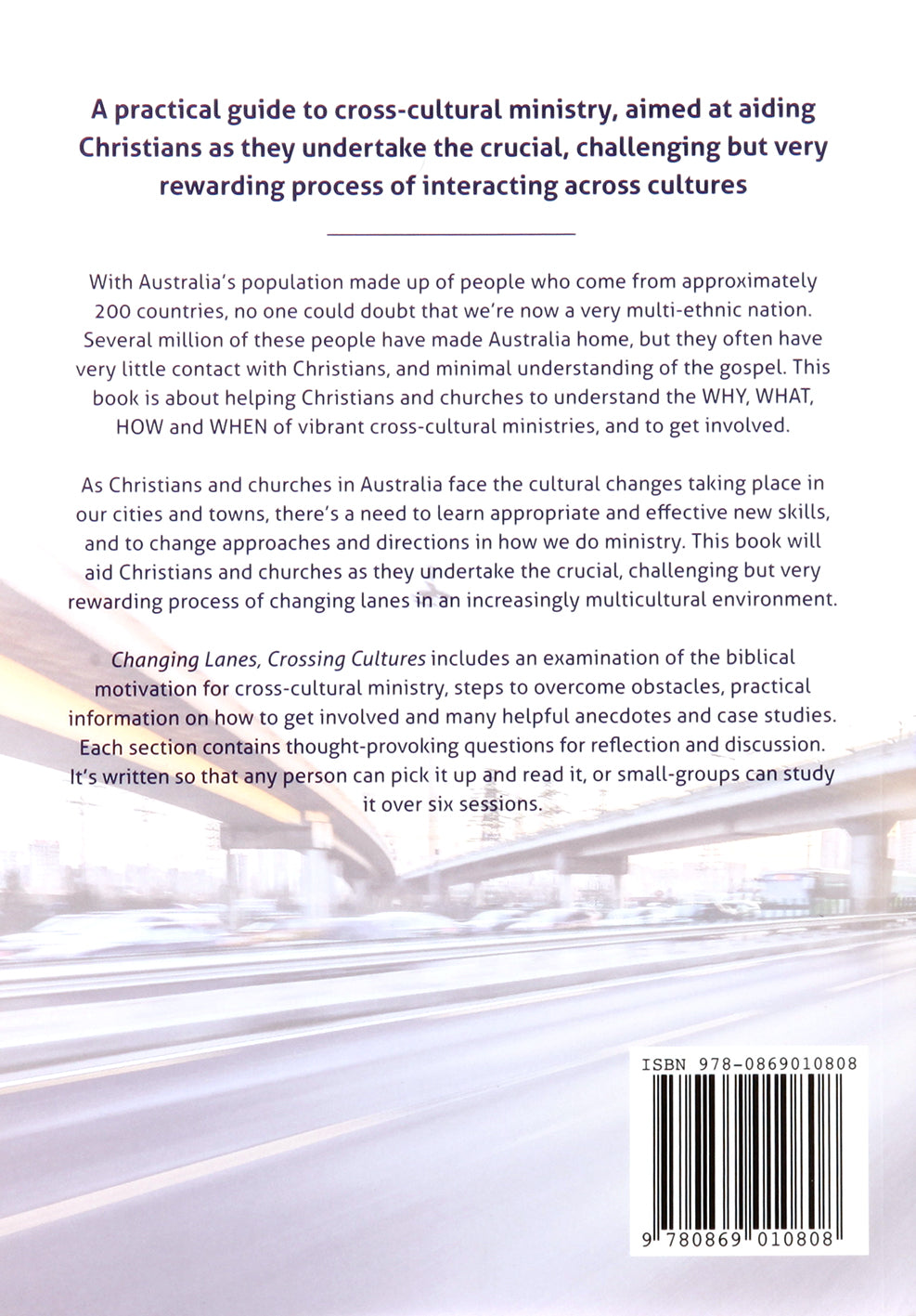 Changing Lanes, Crossing Cultures: Equipping Christians & Churches For Ministry in a Culturally Diverse Society