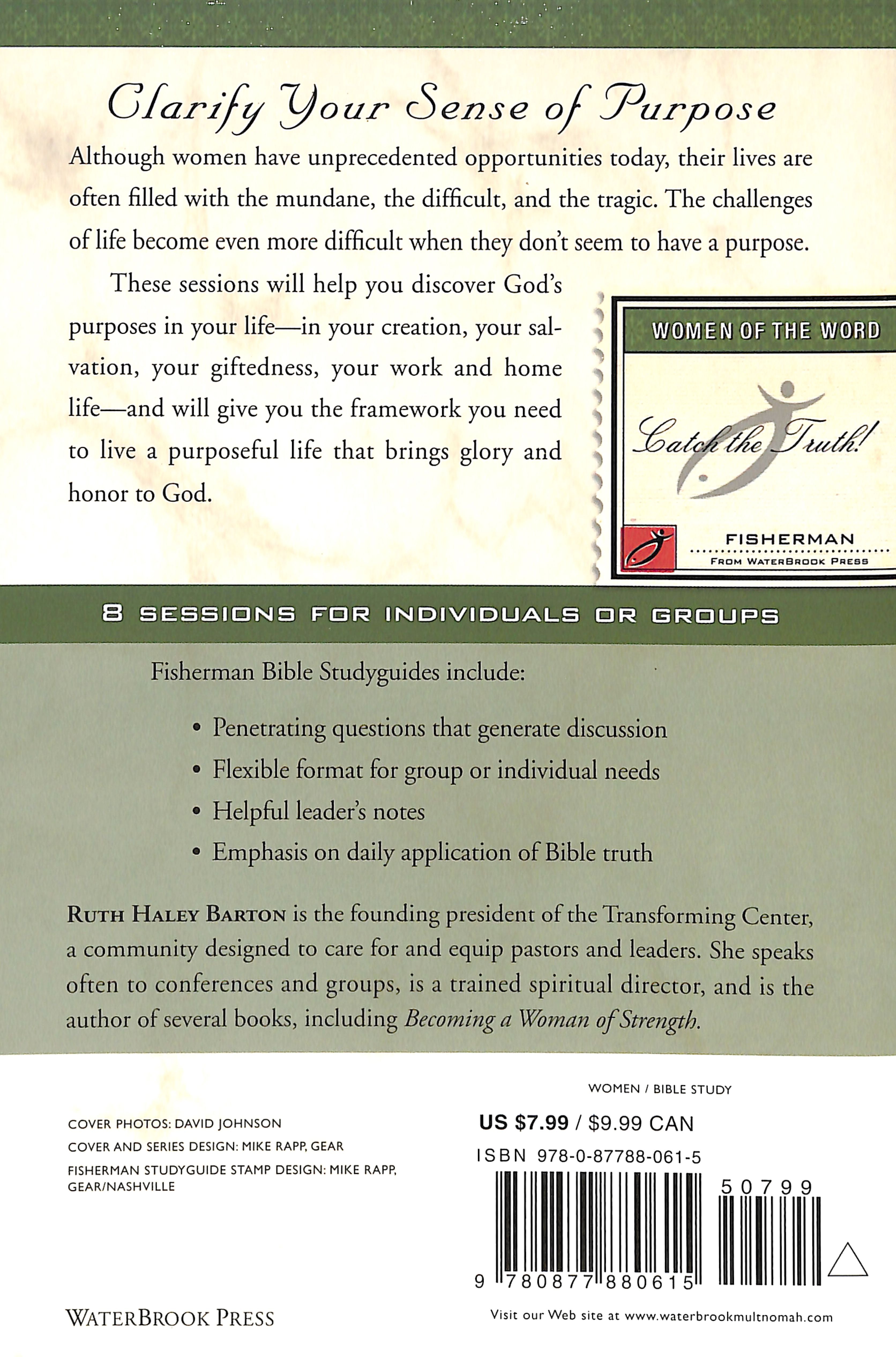 Becoming Women of Purpose (Fisherman Bible Studyguide Series)
