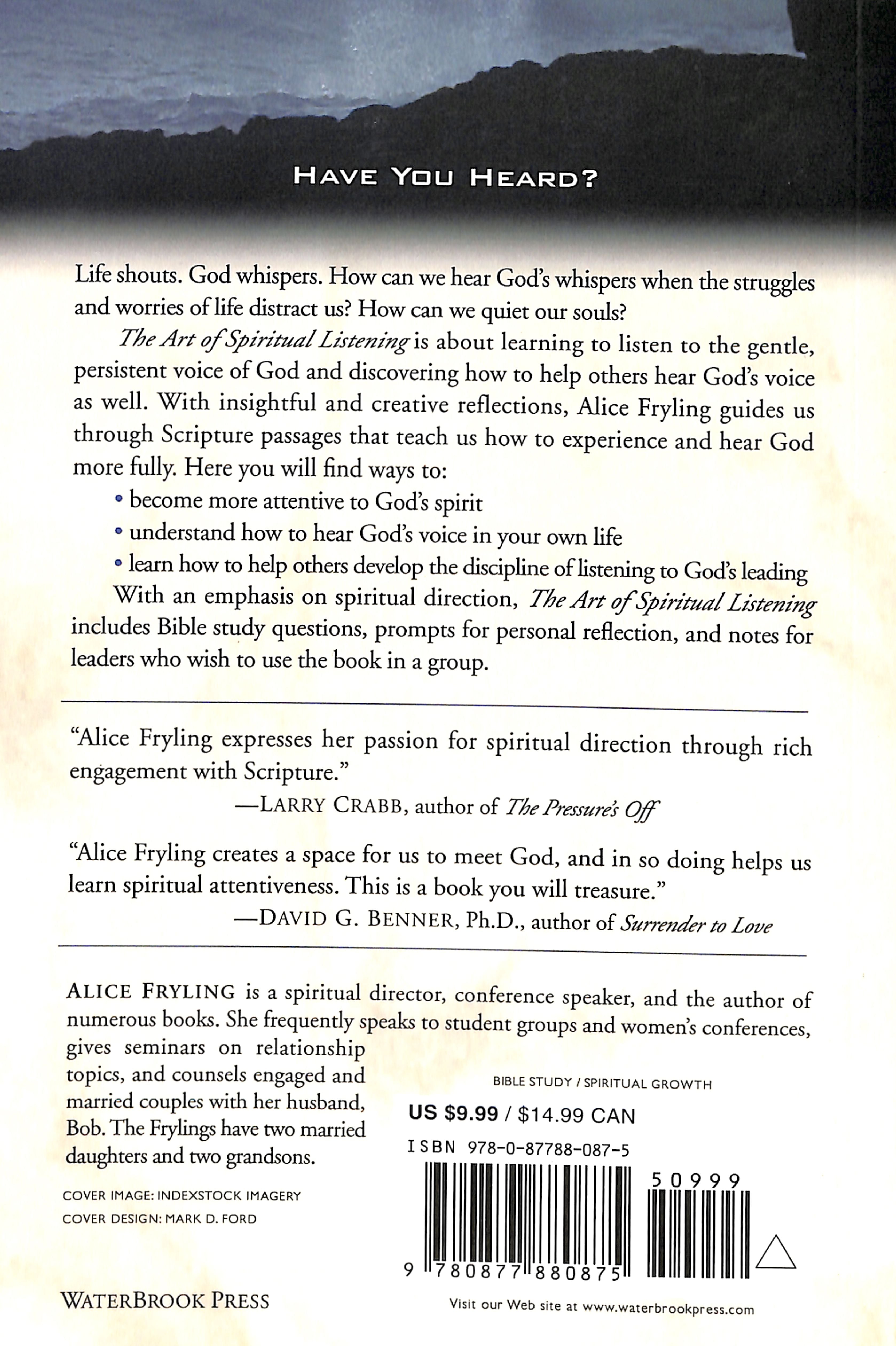 The Art of Spiritual Listening (Fisherman Bible Studyguide Series)