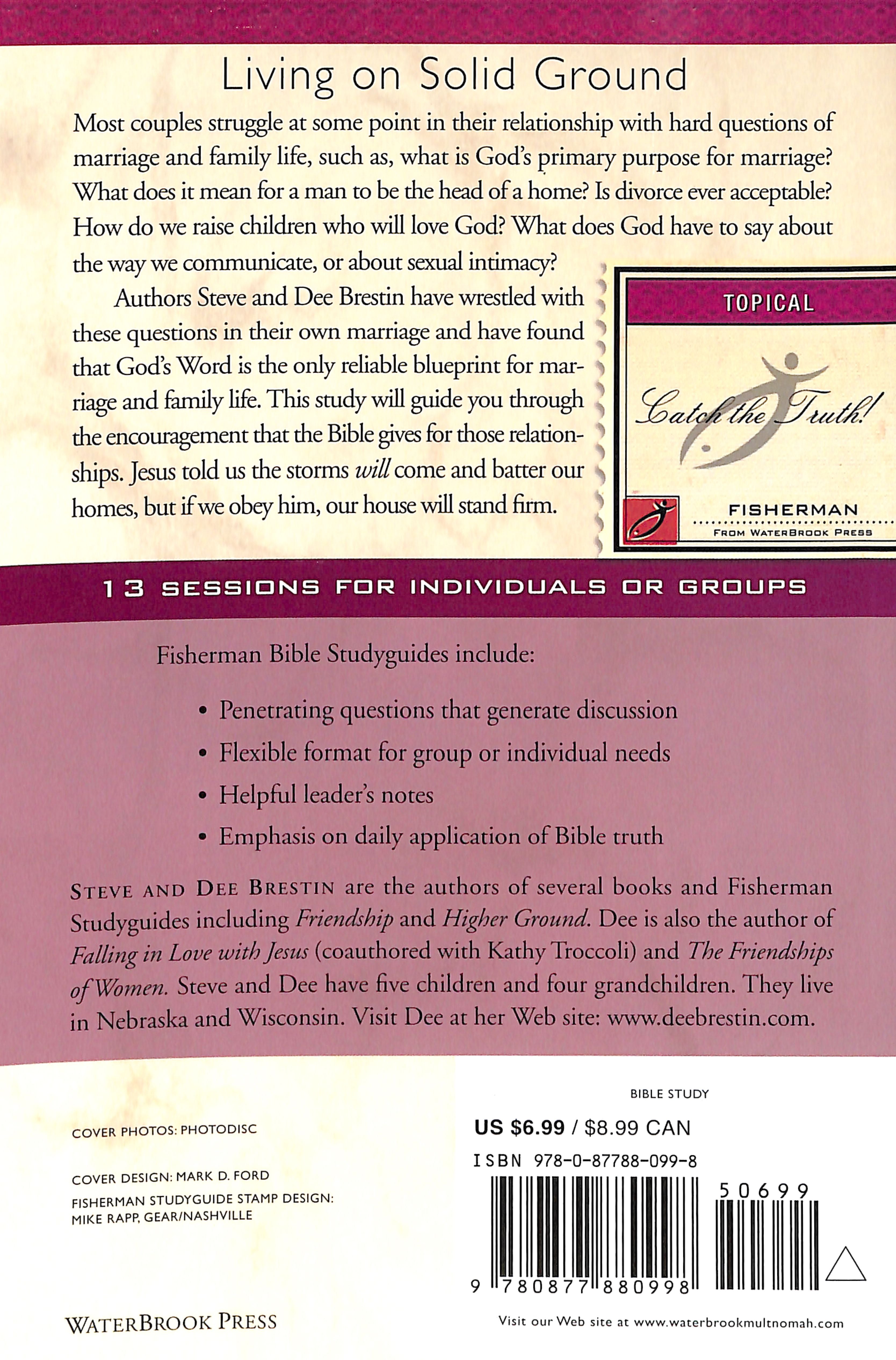 Building Your House on the Lord (Fisherman Bible Studyguide Series)