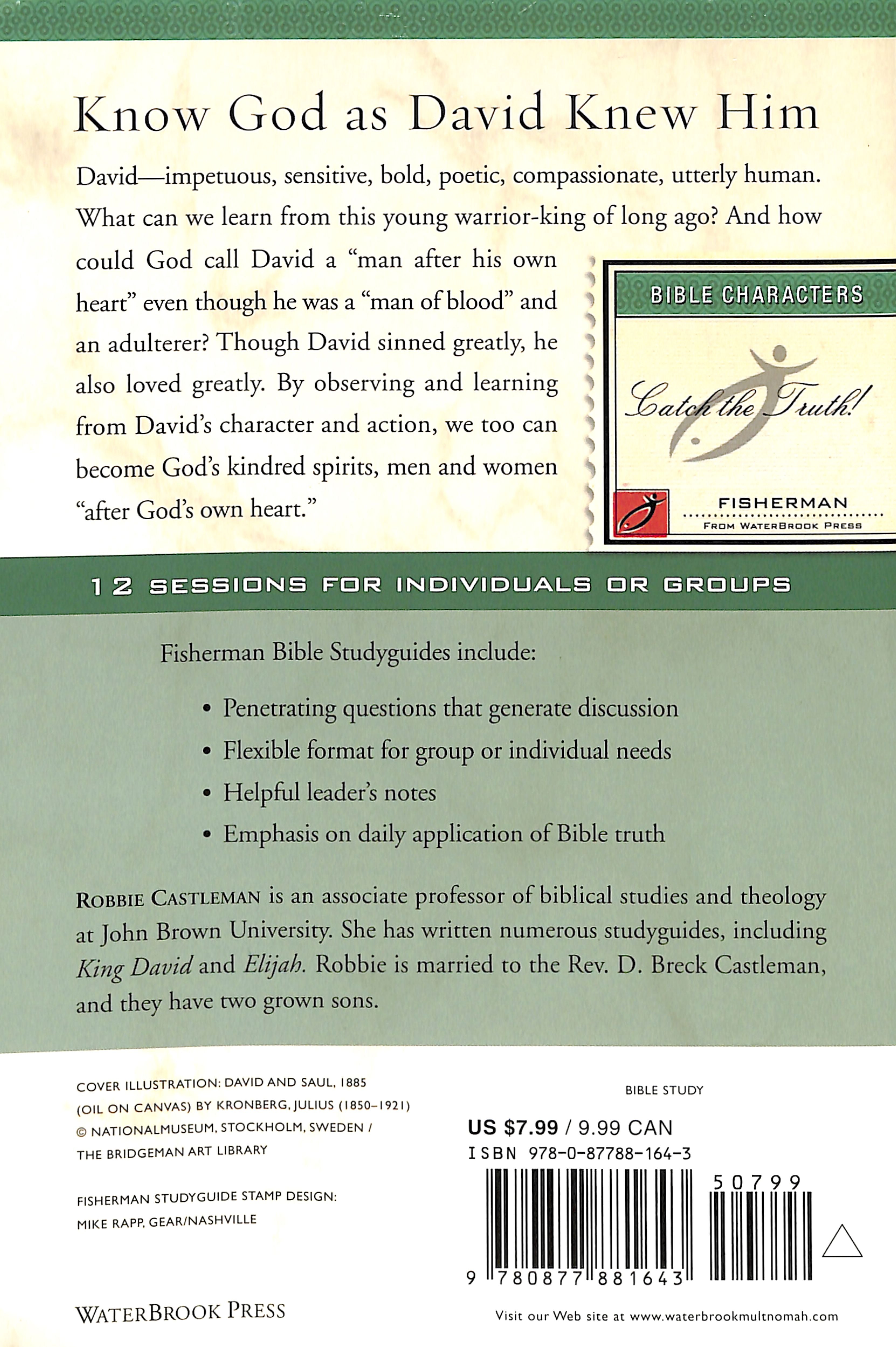 David, Man After God's Heart 1 (Fisherman Bible Studyguide Series)