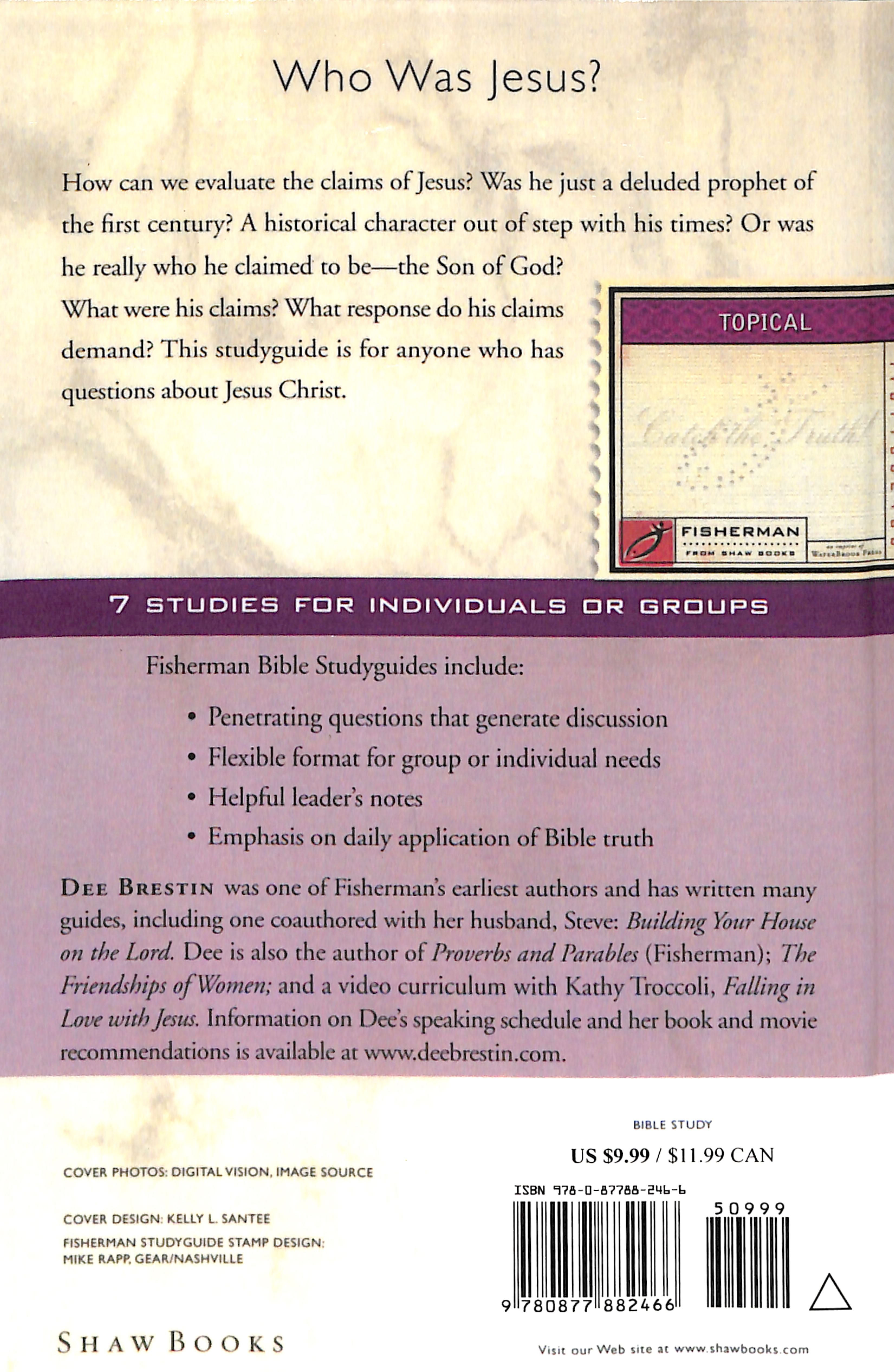 Examining the Claims of Jesus (Fisherman Bible Studyguide Series)