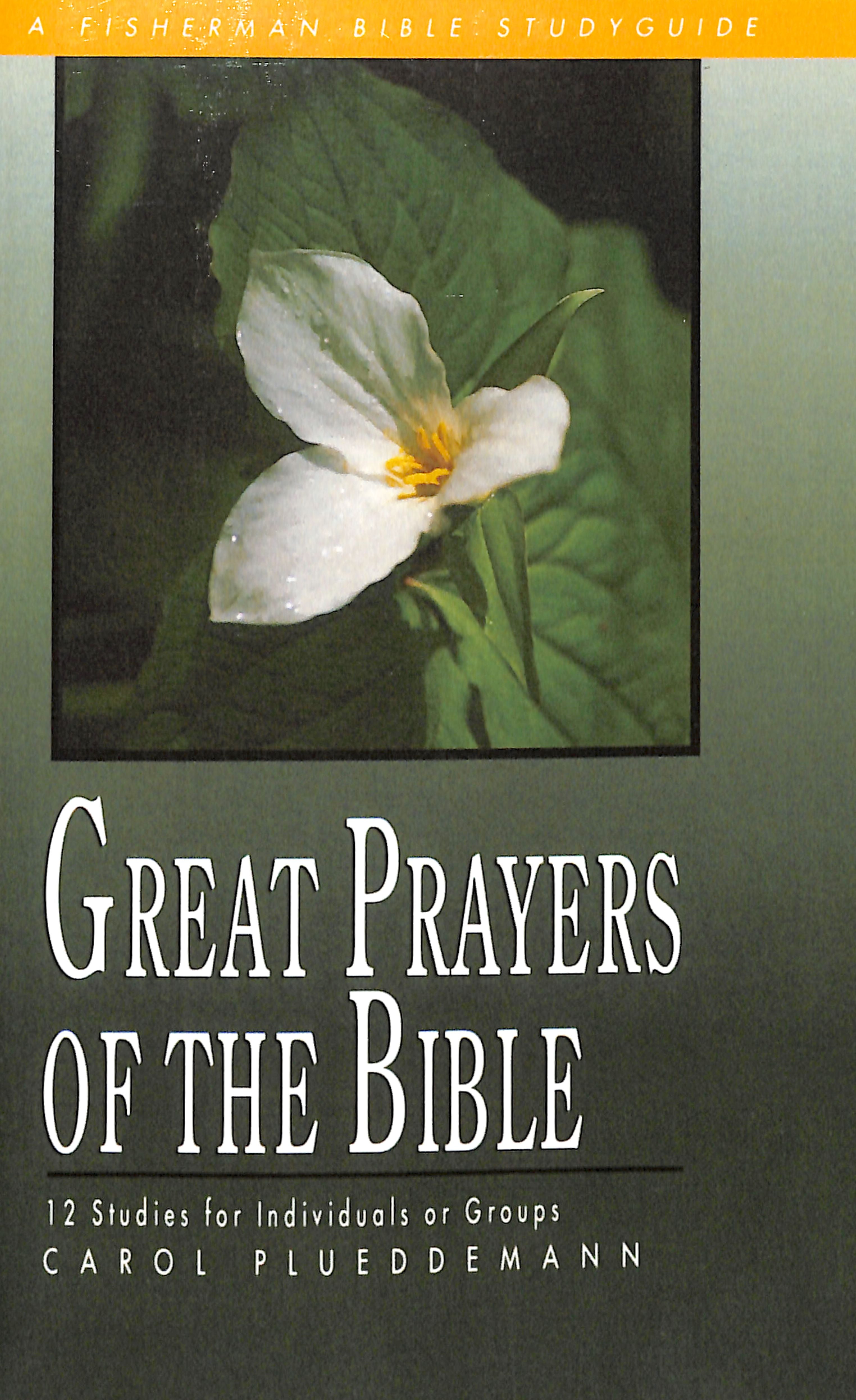 Great Prayers of Bible (Fisherman Bible Studyguide Series)