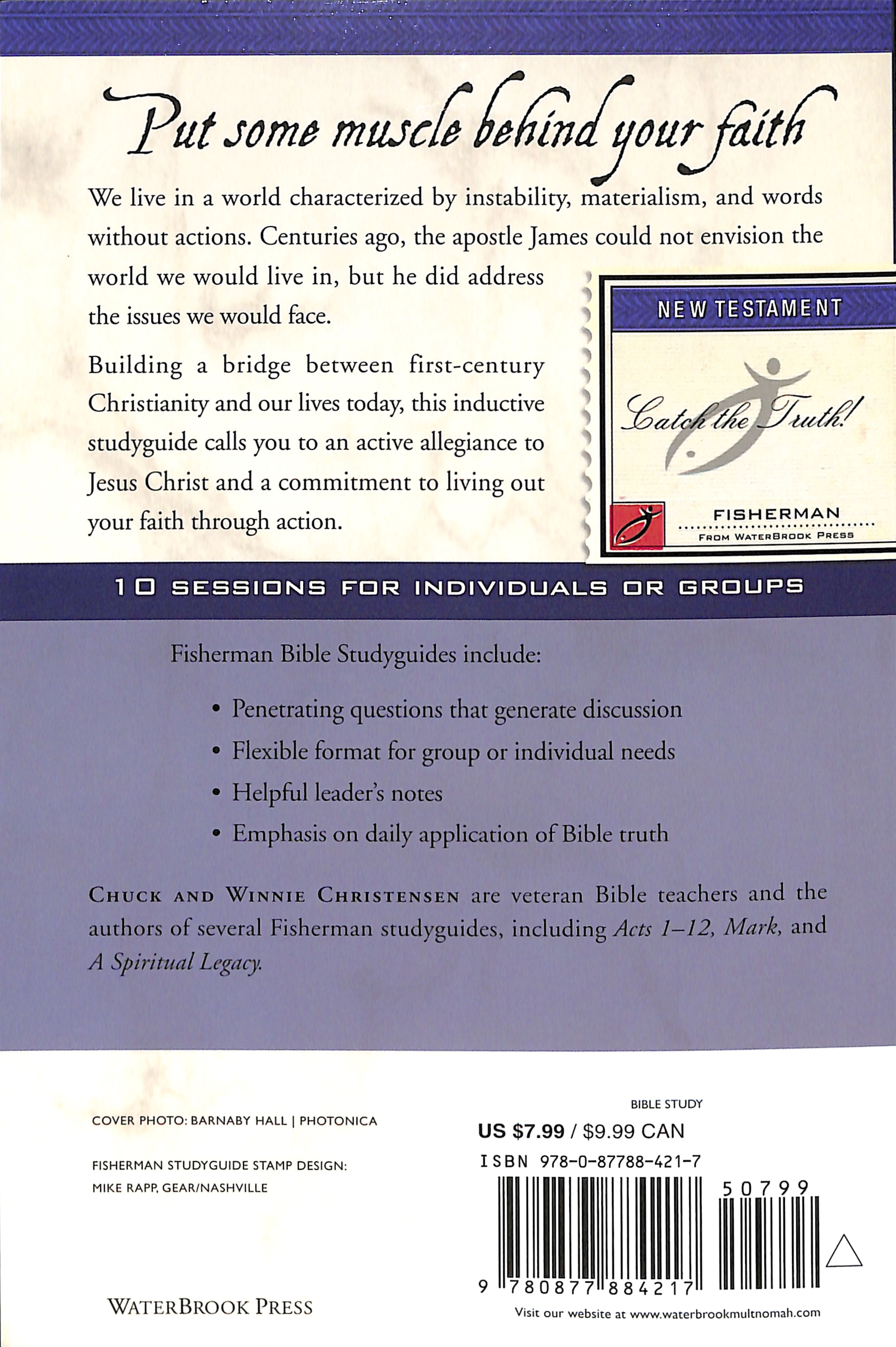 James: Faith in Action (Fisherman Bible Studyguide Series)