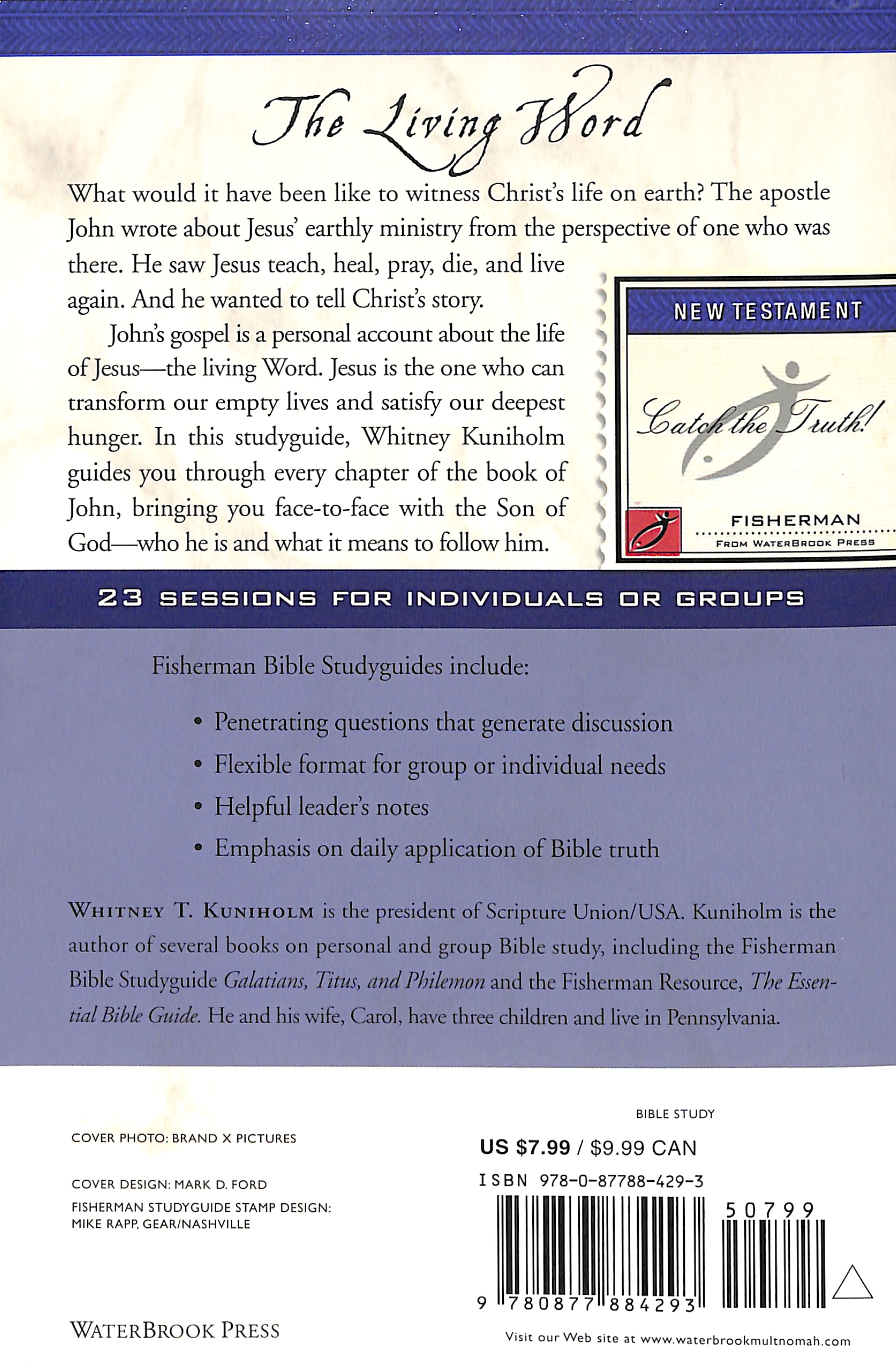 John: An Eyewitness Account of the Son of God (Fisherman Bible Studyguide Series)