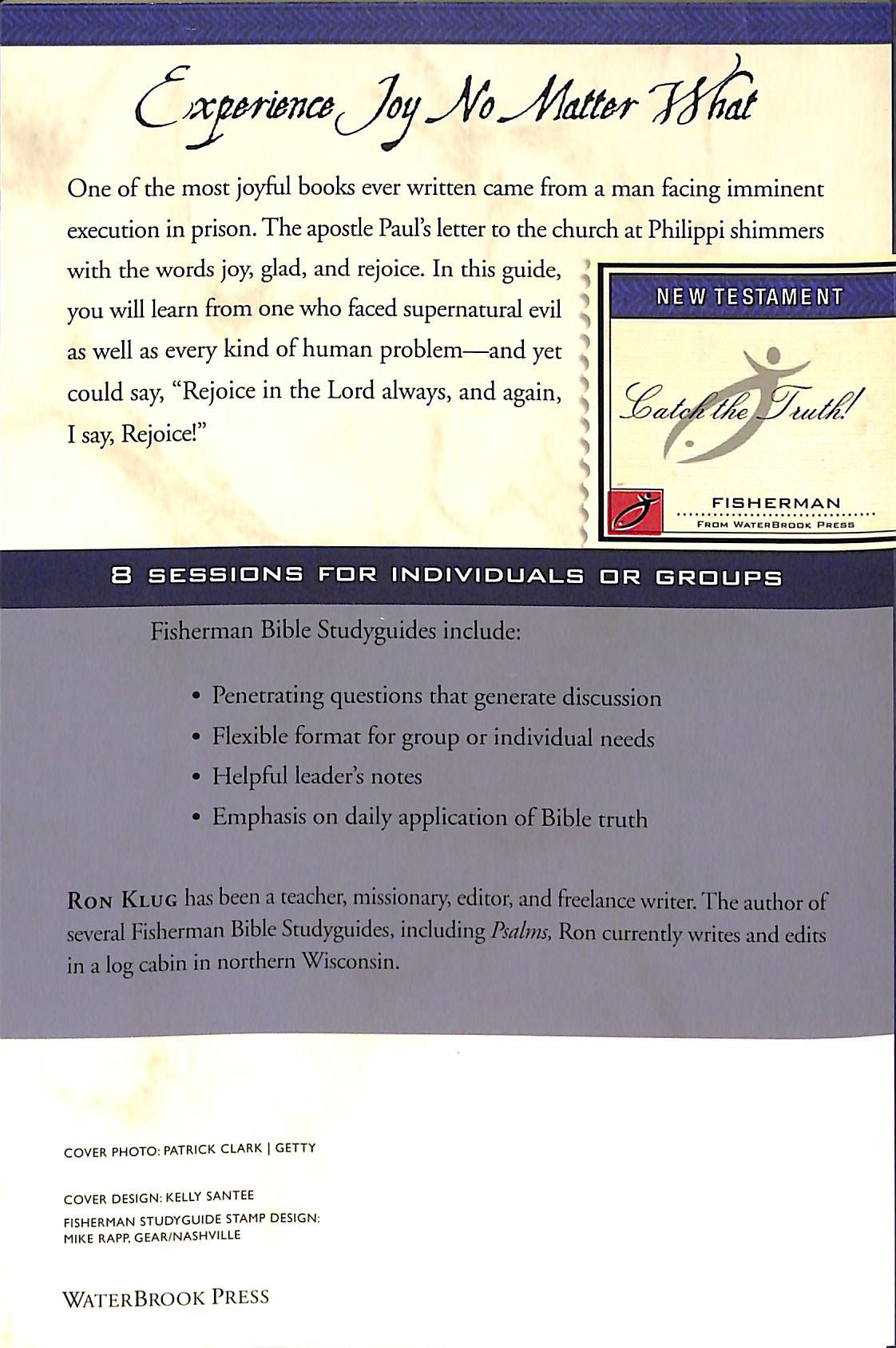 Philippians: God's Guide to Joy (Fisherman Bible Studyguide Series)