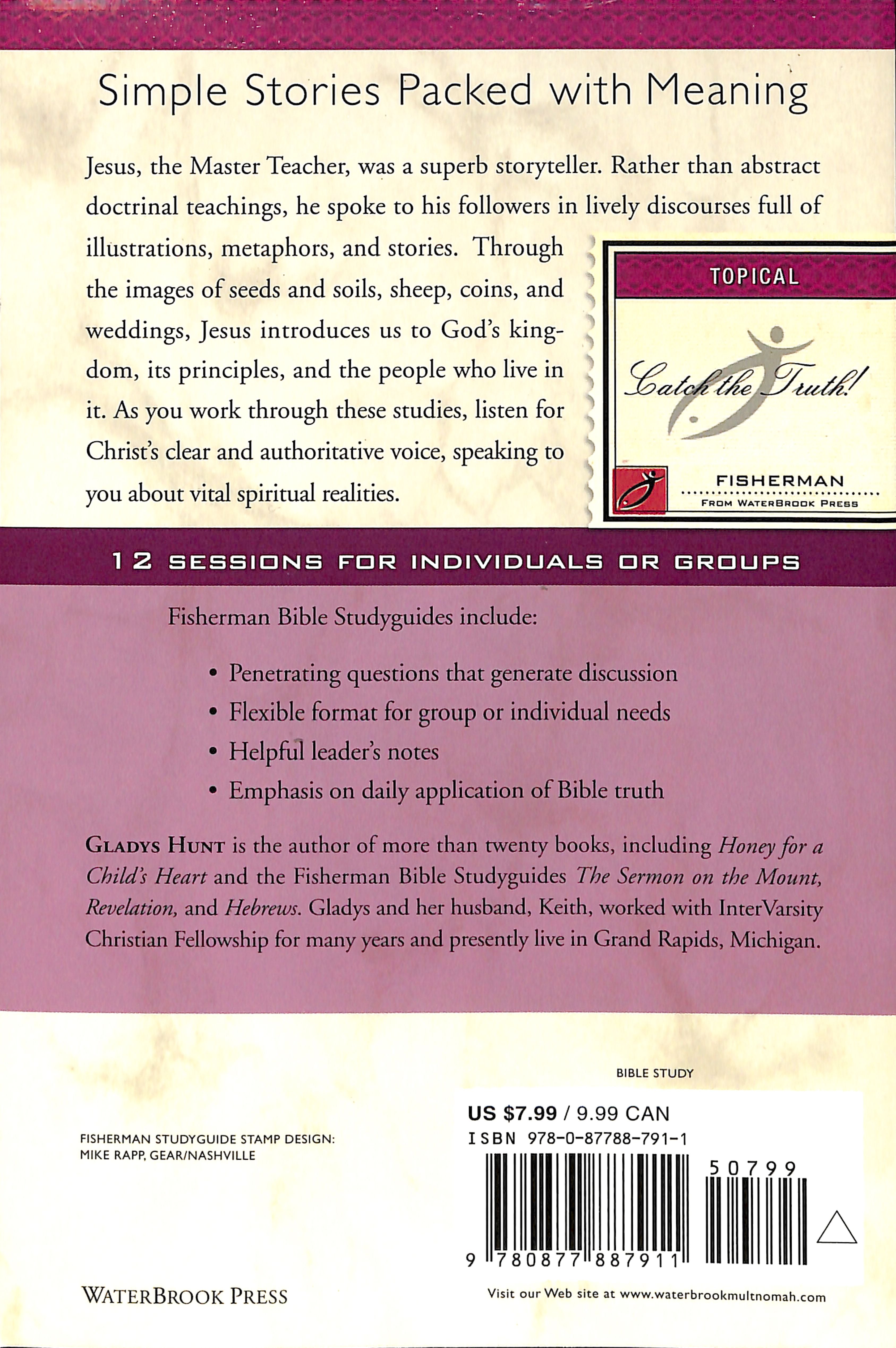 Parables of Jesus (Fisherman Bible Studyguide Series)