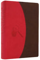 NKJV the Evidence Bible Pink/Brown