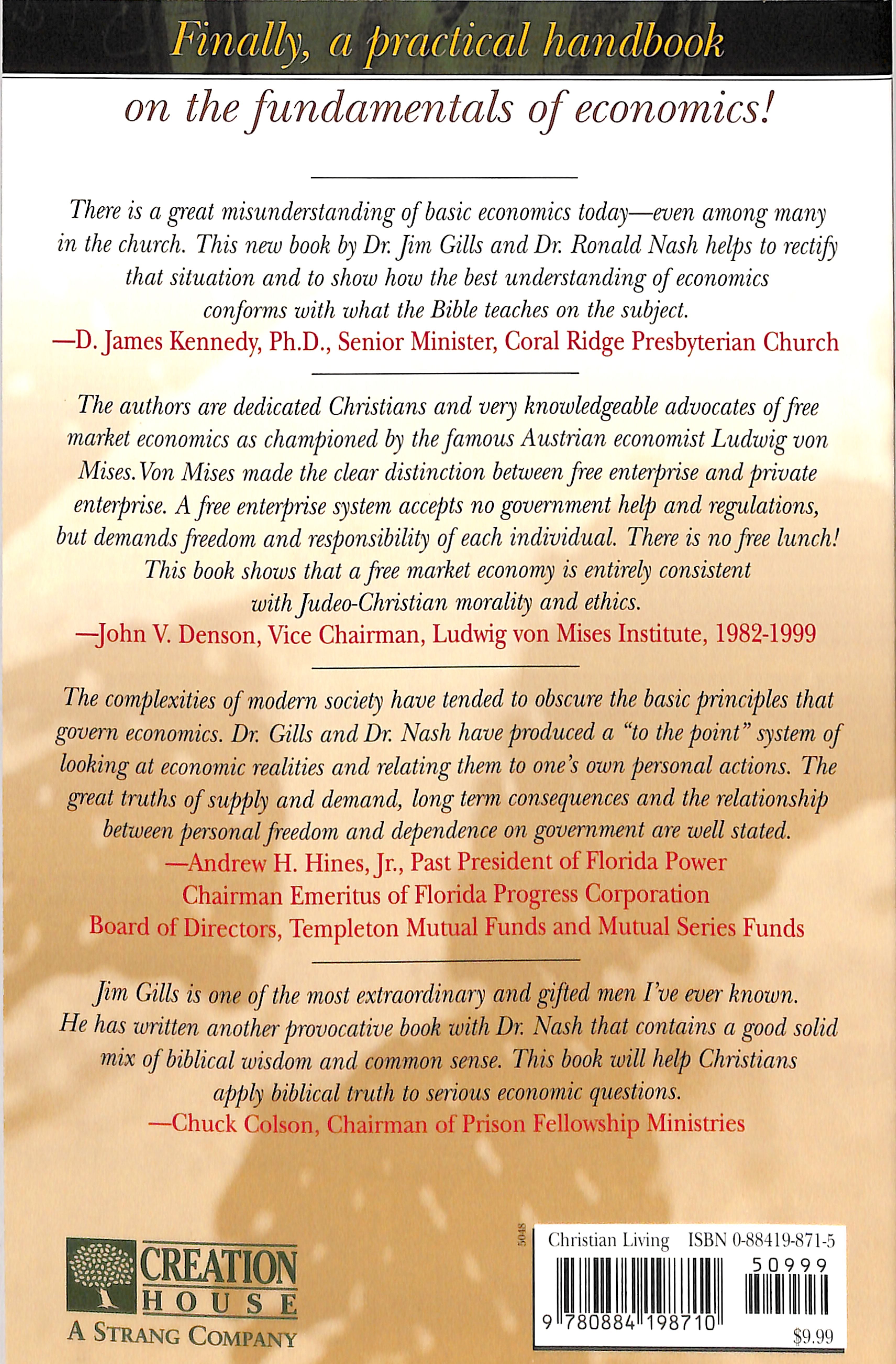 A Biblical Economics Manifesto