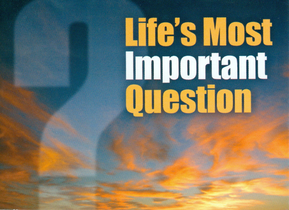 Life's Most Important Question 25 Pack (Kjv)