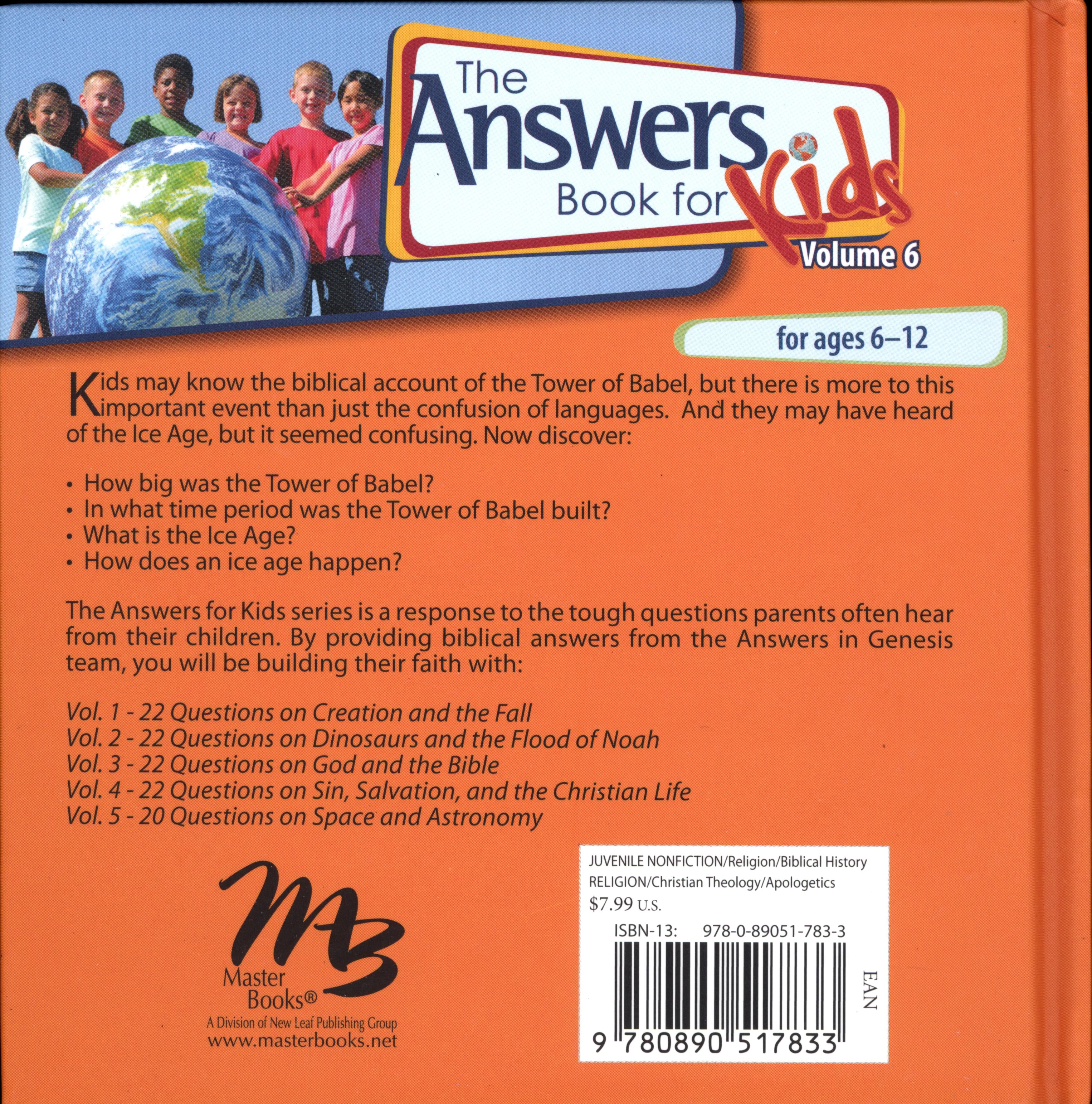 Answers Book For Kids #06: Babel and the Ice Age