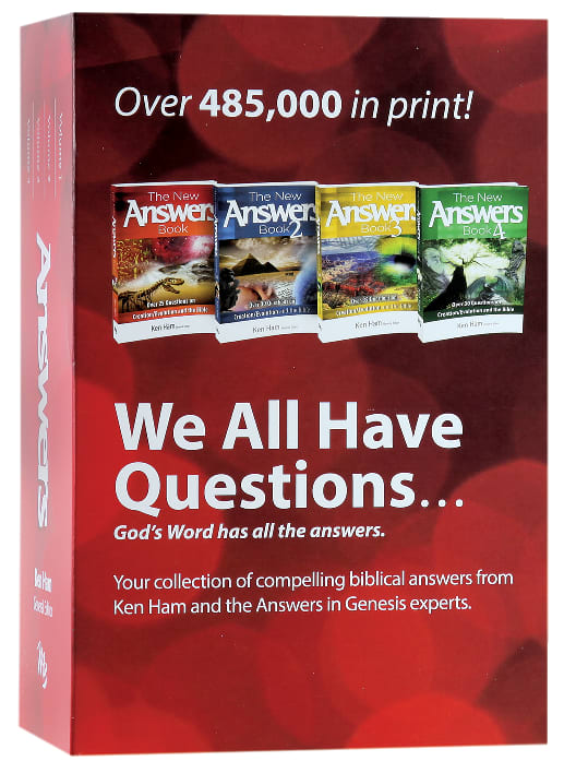 New Answers Book Box Set (4 Vol. Pack)