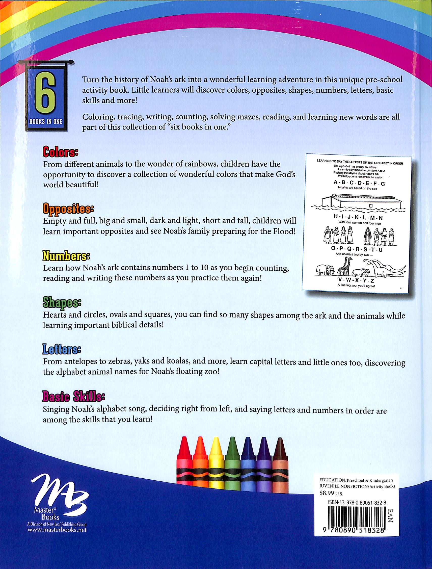 Noah's Ark Pre-School Activity Book