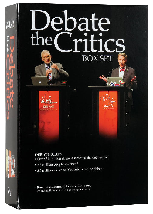 Debate the Critics Box Set (Ken Ham & Bill Nye)