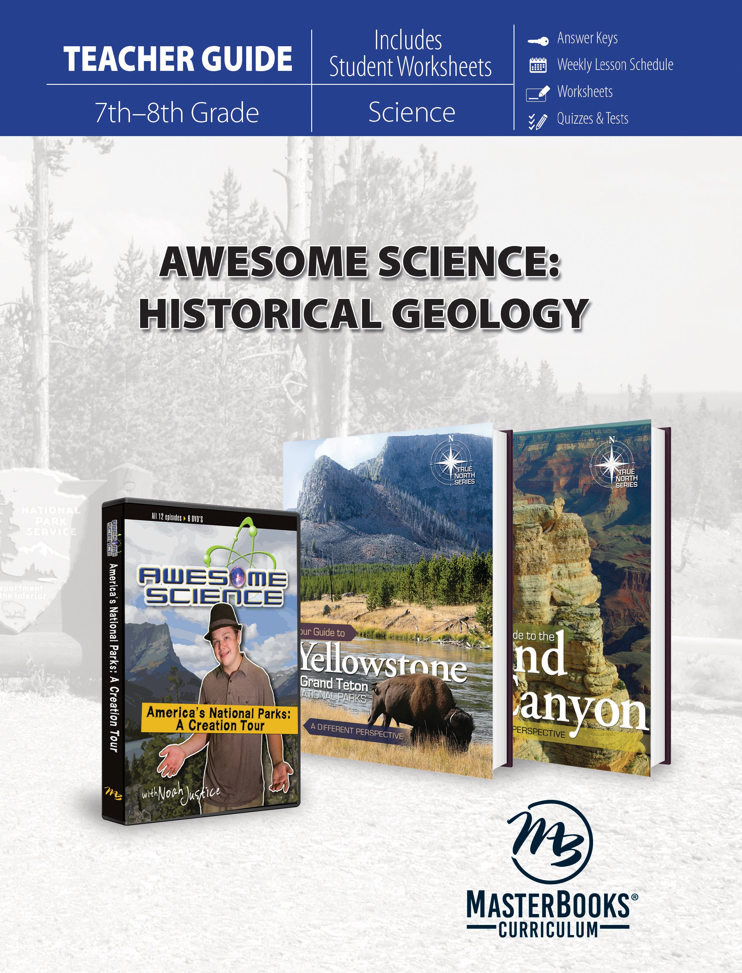 Historical Geology (Teacher's Guide) (Awesome Science Series)