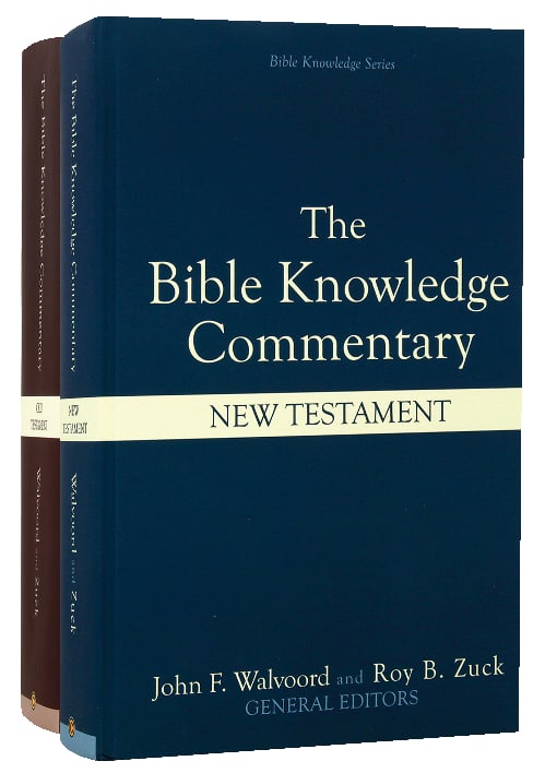 Old and New Testament (2 Volume Set) (Bible Knowledge Commentary Series)