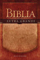 Rvr 1909 Biblia Letra Grande (Red Letter Edition) (Spanish)