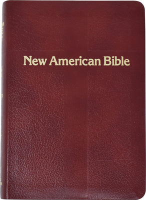 Nab Saint Joseph Personal Size Bible Burgundy