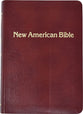 Nab Saint Joseph Personal Size Bible Burgundy