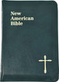 Nab Saint Joseph Personal Size Bible Green Zipper