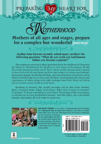 Preparing My Heart for Motherhood: For Mothers at Any Stage of the Journey (Preparing My Heart Series)