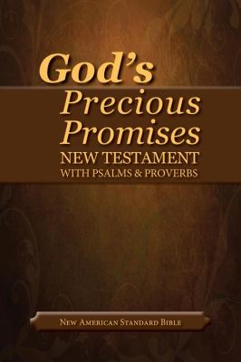 NASB God's Precious Promises New Testament and Psalms and Proverbs Black