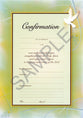 Certificate: Confirmation (10 Pack)