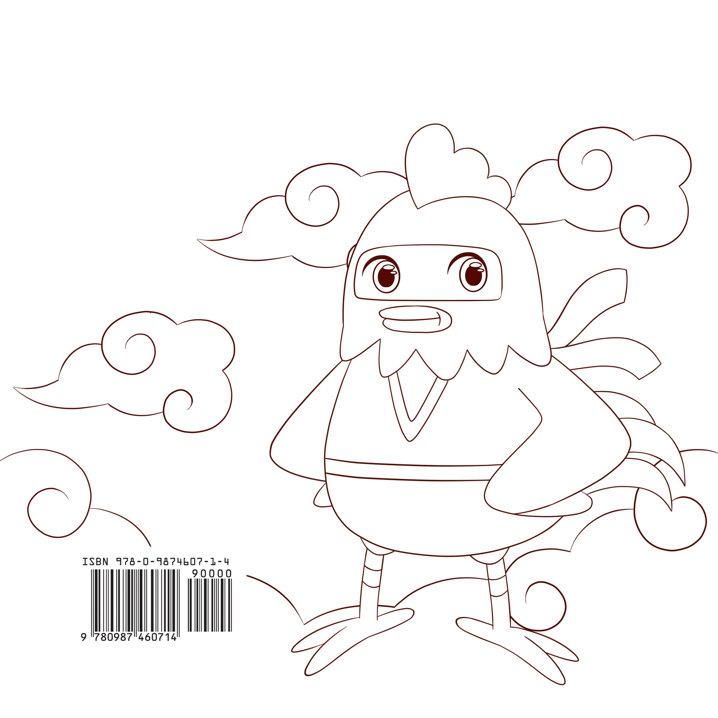 Colour and Create Your Own Adventures (#02 in The Adventures Of Roger The Chicken Series)
