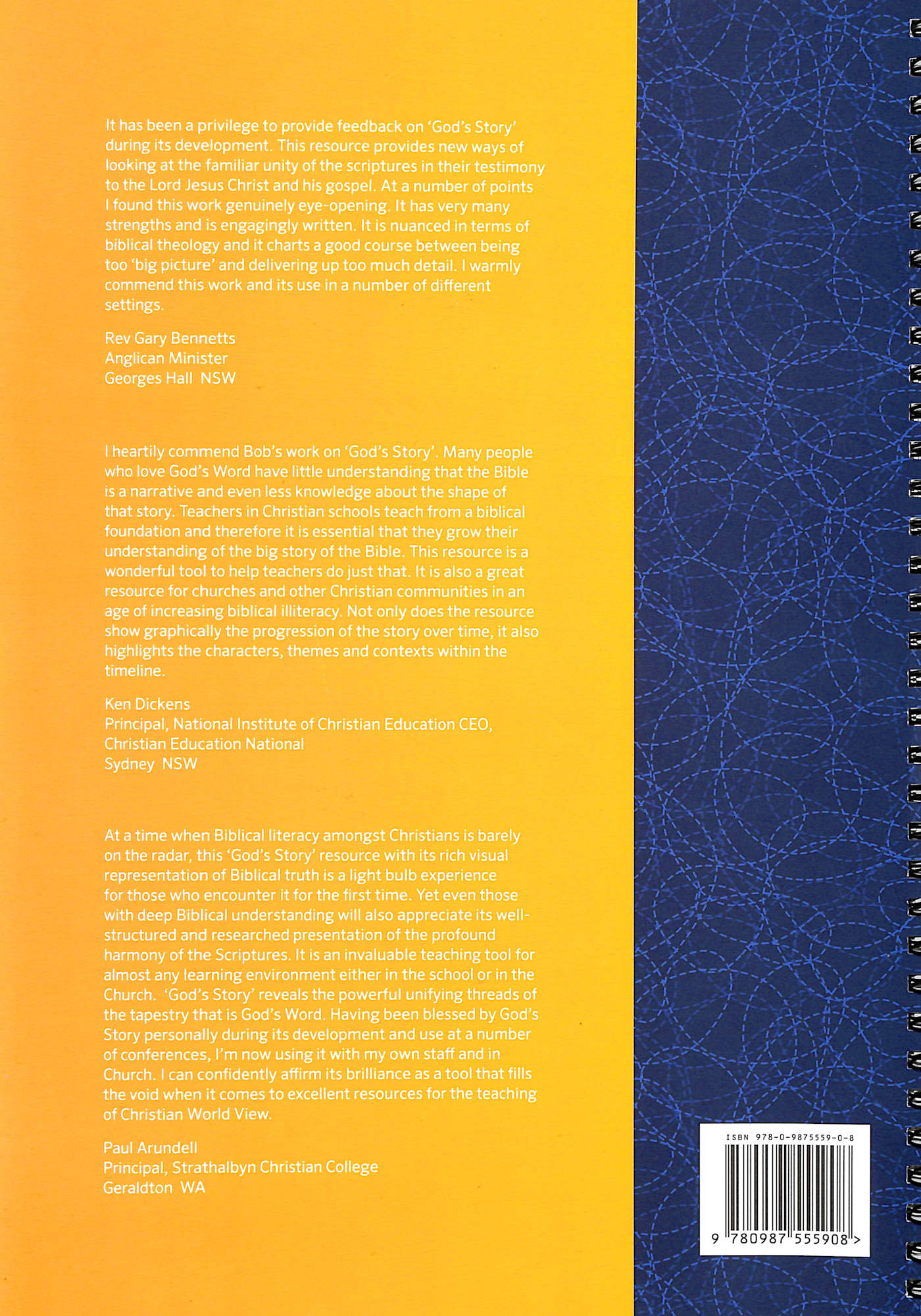 God's Story: A Resource For Teaching the Bible as a Unified Whole (Users' Guide)