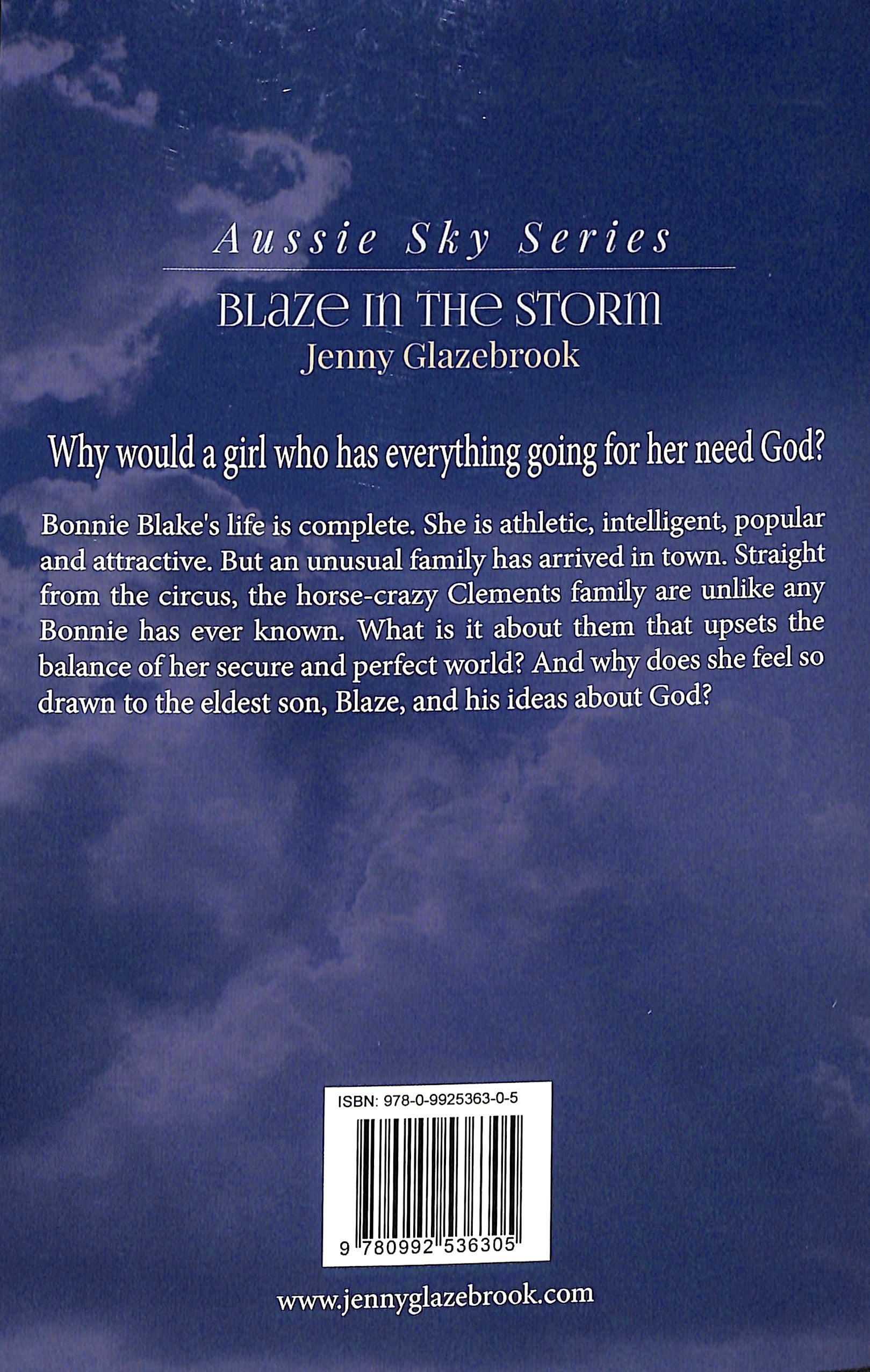 Blaze in the Storm (#01 in Aussie Sky Series)
